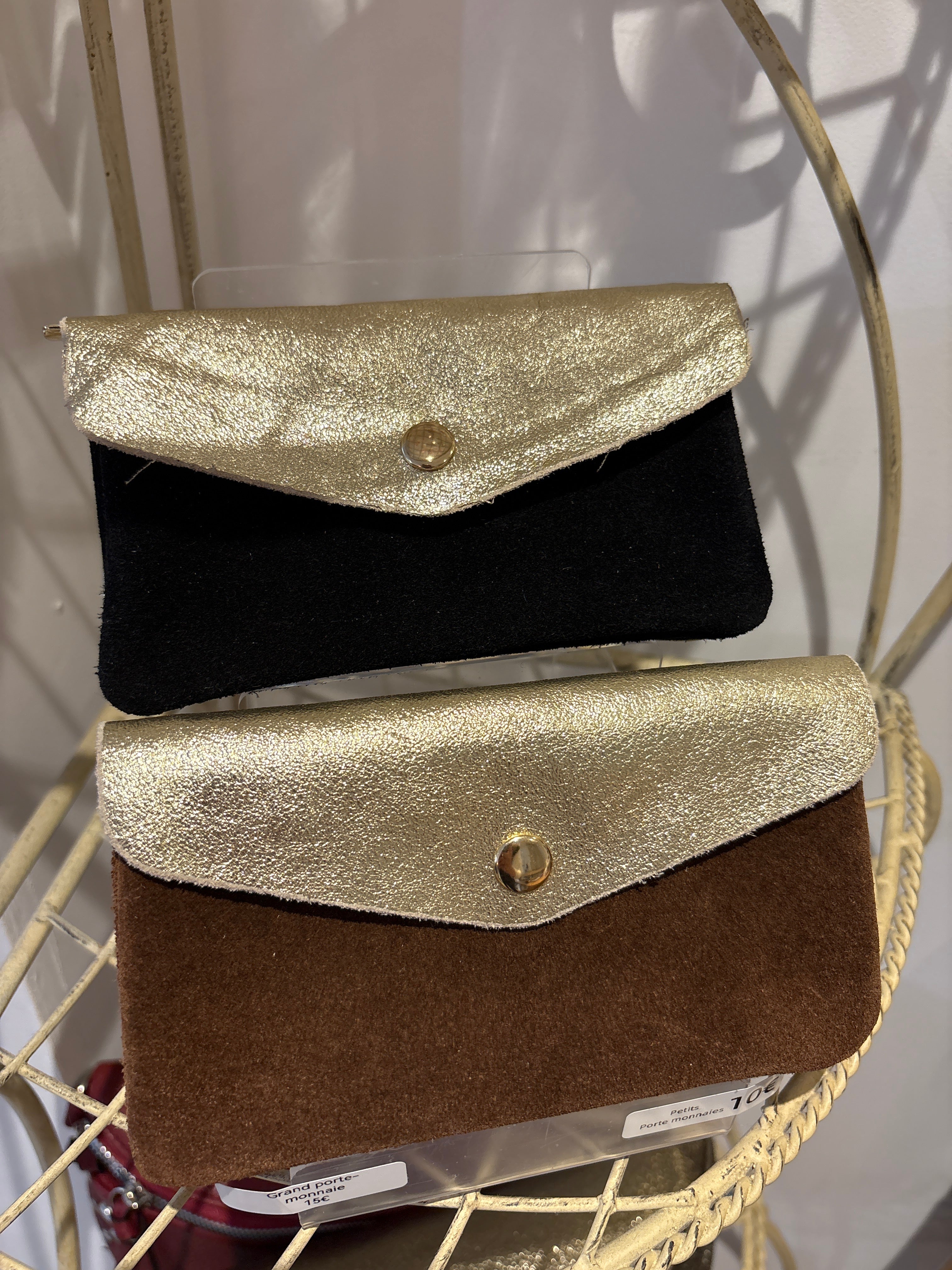 Grand porte-monnaie unie