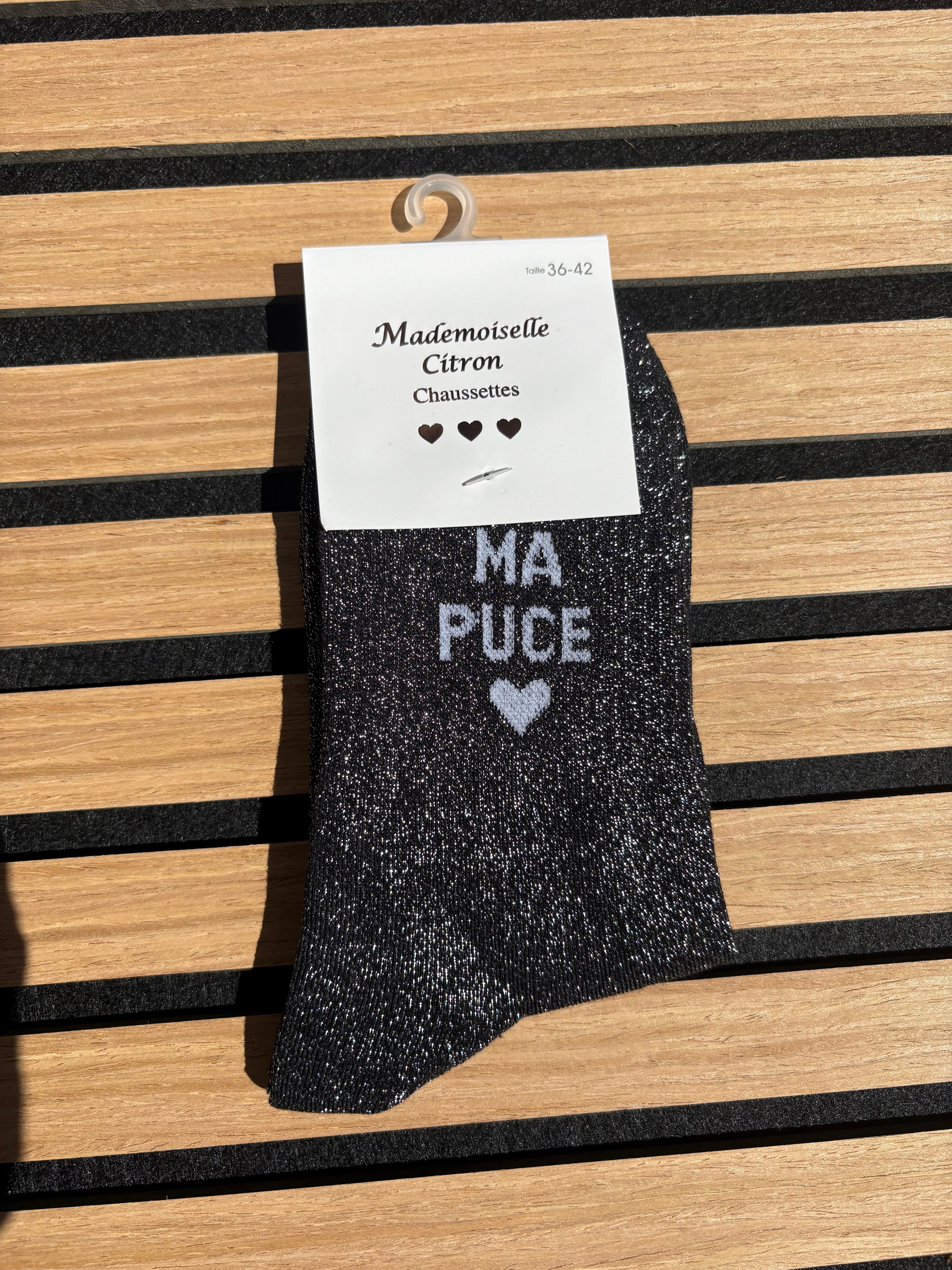Chaussettes « Ma Puce »