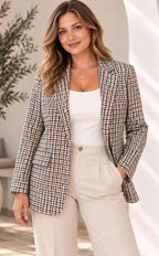 Blazer carreaux