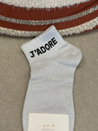 Chaussettes courte « J’adore »
