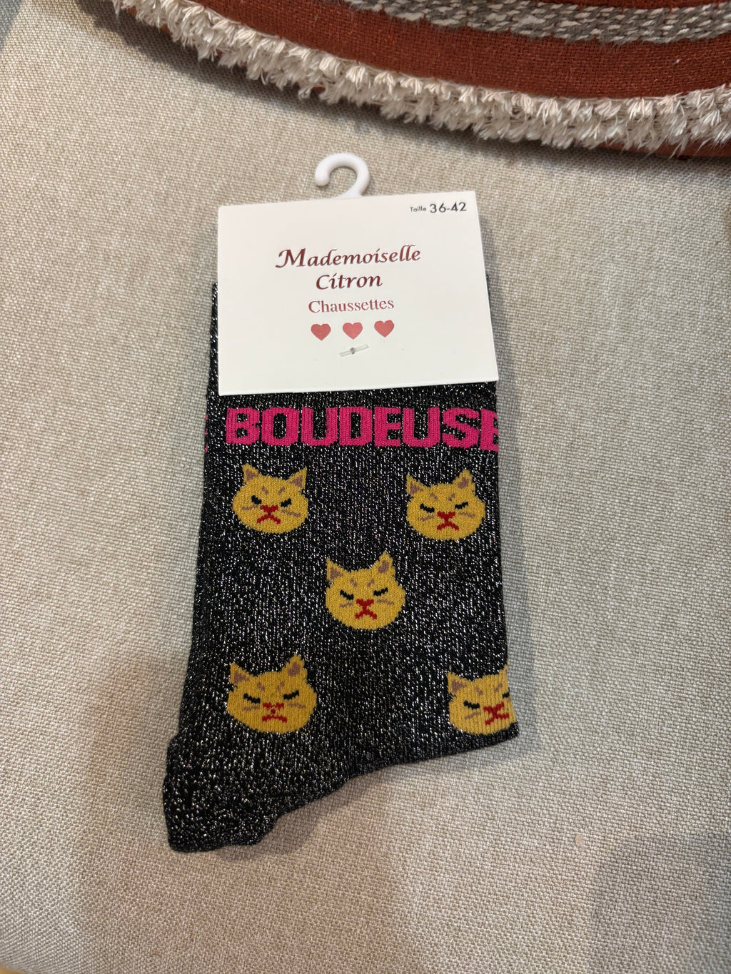Chaussettes « Boudeuse »
