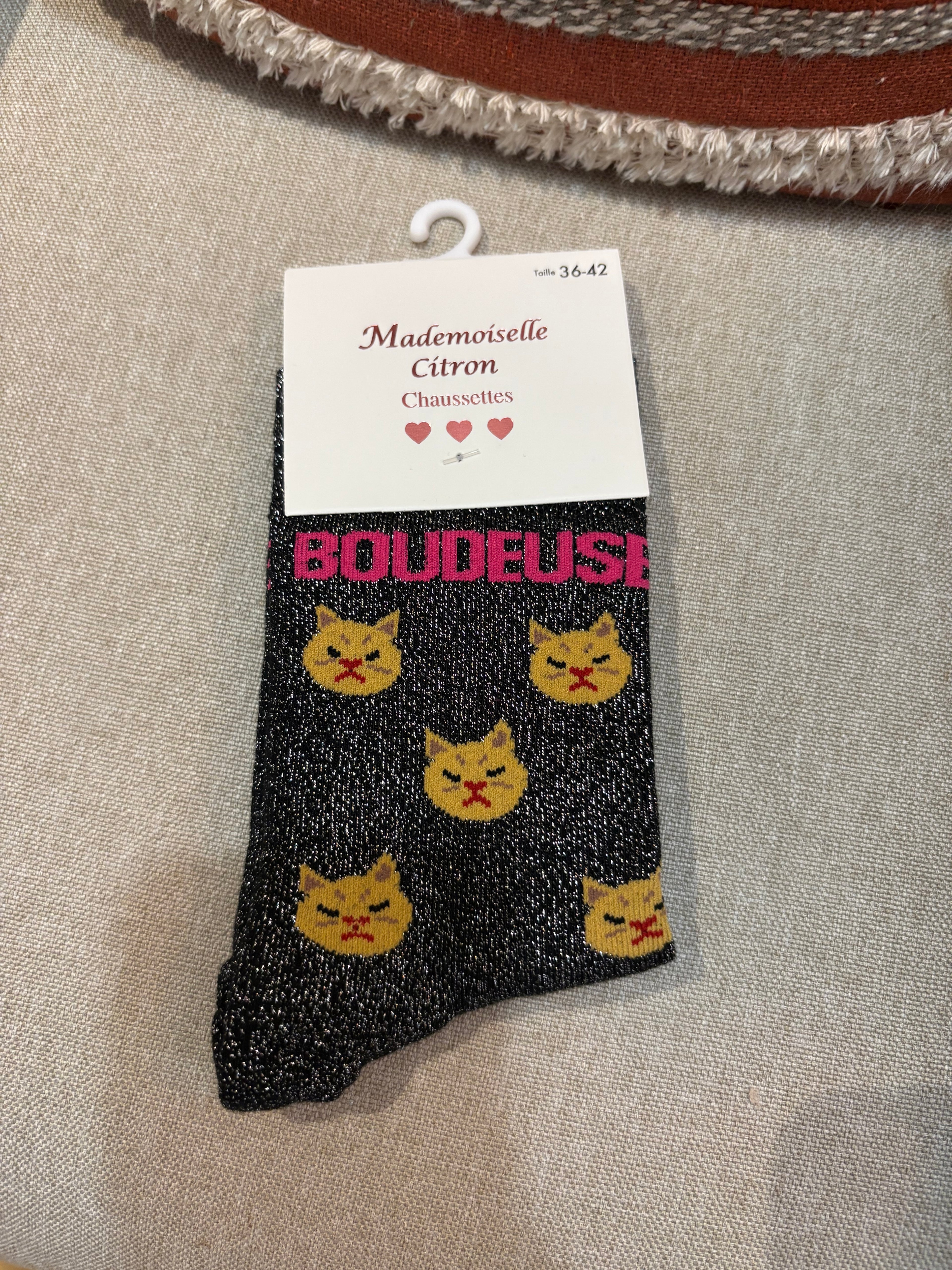 Chaussettes « Boudeuse »