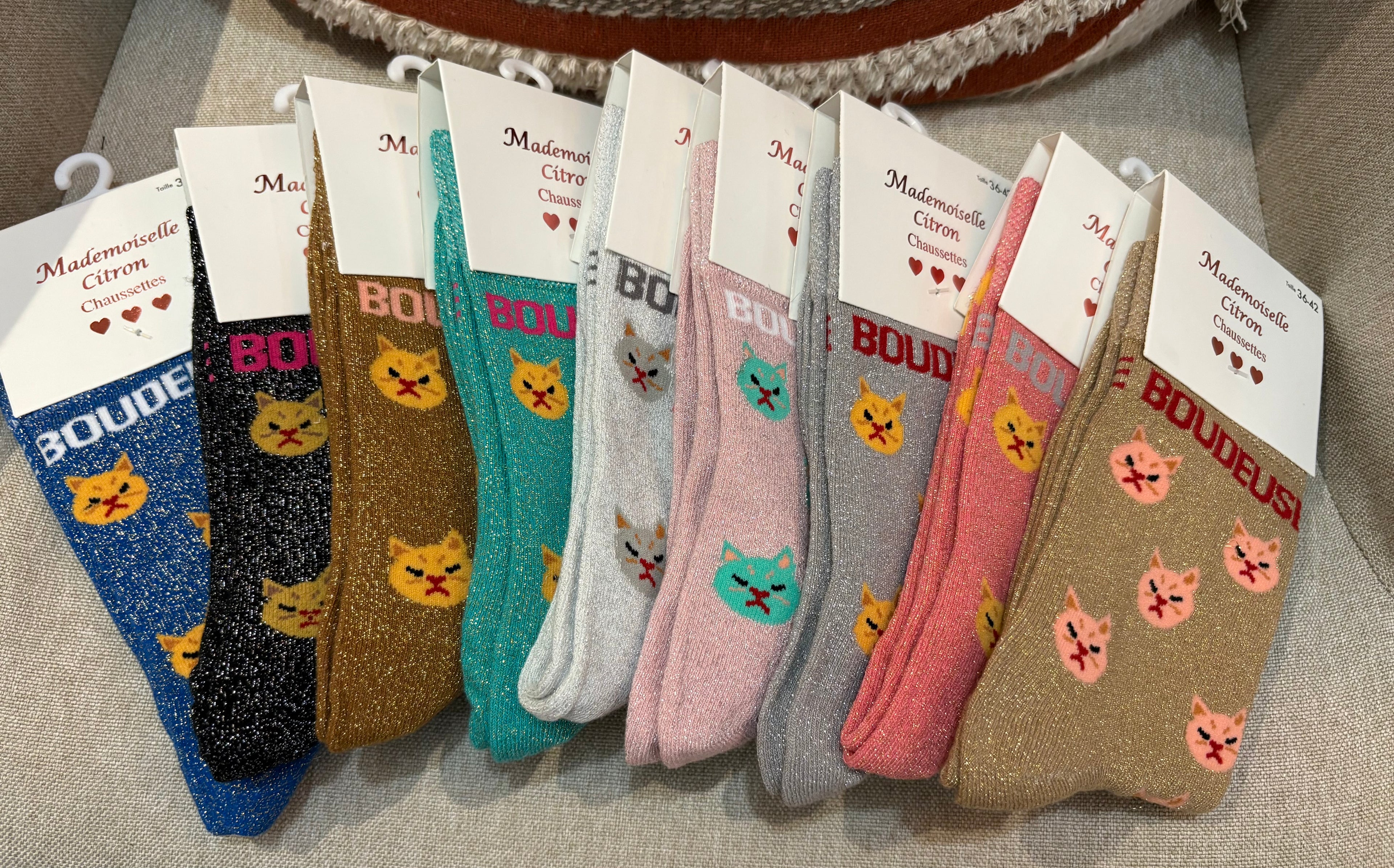 Chaussettes « Boudeuse »