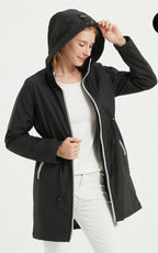 Parka imperméable Noir