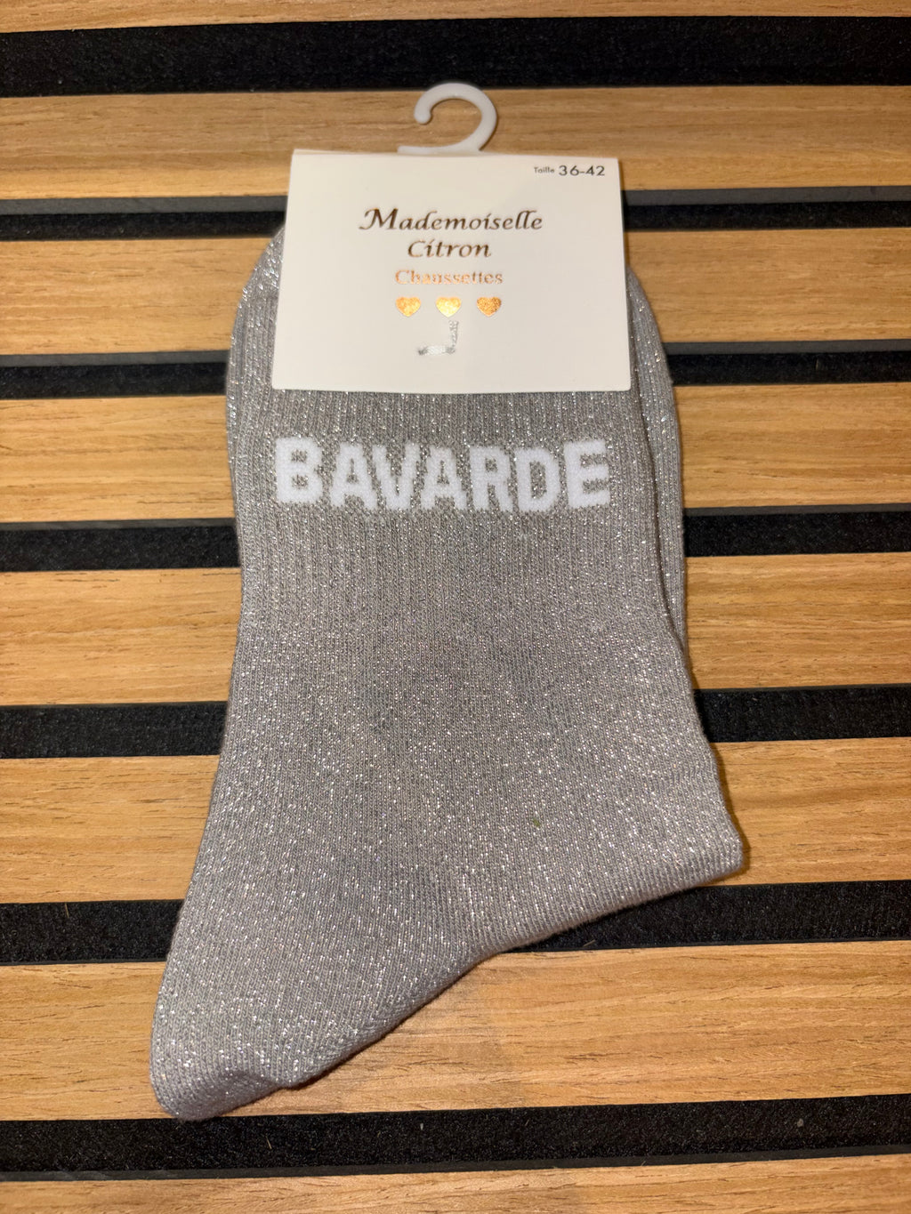 Chaussettes « Bavarde »