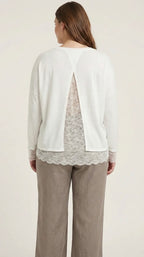 Pull dentelle 44-50