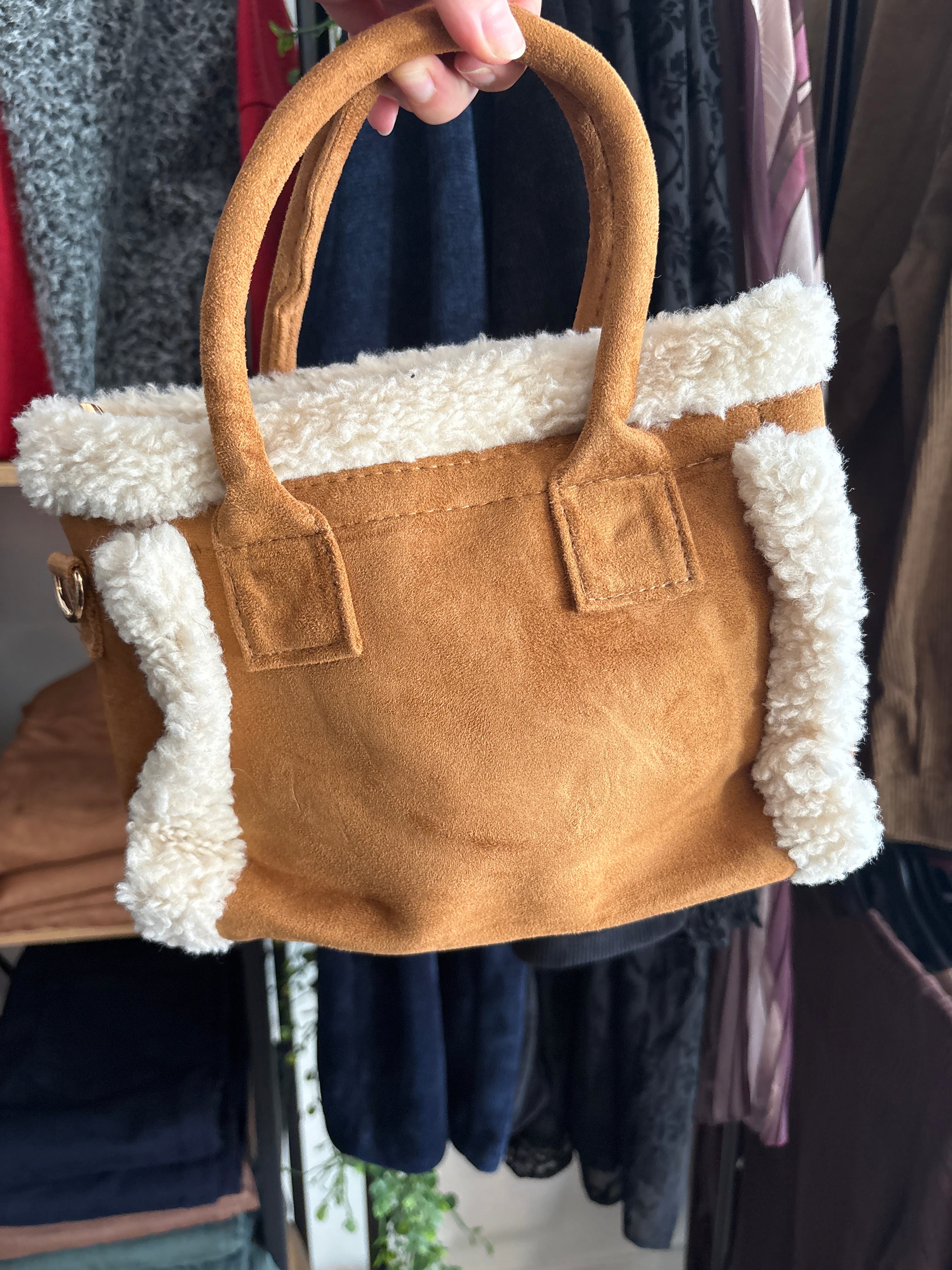 Sac daim petit 24x20cm