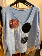 Pull ballon fleur 36-44