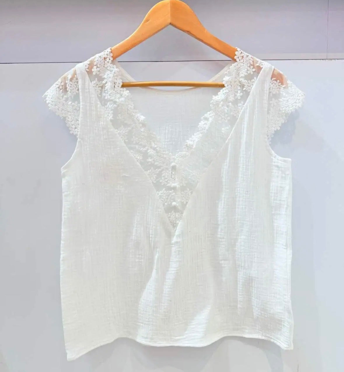 Débardeur dentelle