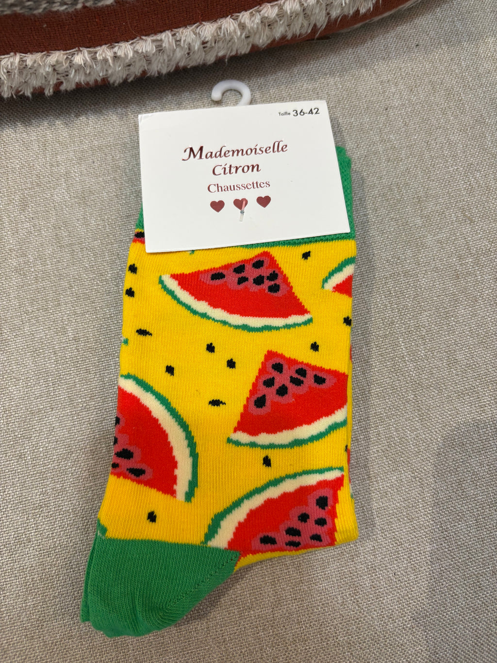 Chaussettes fruits