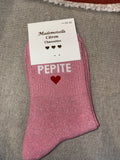 Chaussettes « pépite cœur »