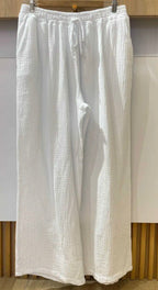 Pantalón de gasa de algodón 36-42