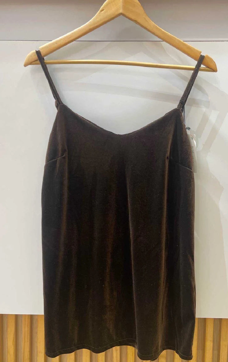 Débardeur velours 36-44