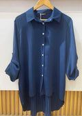 Camisa plisada 40-46