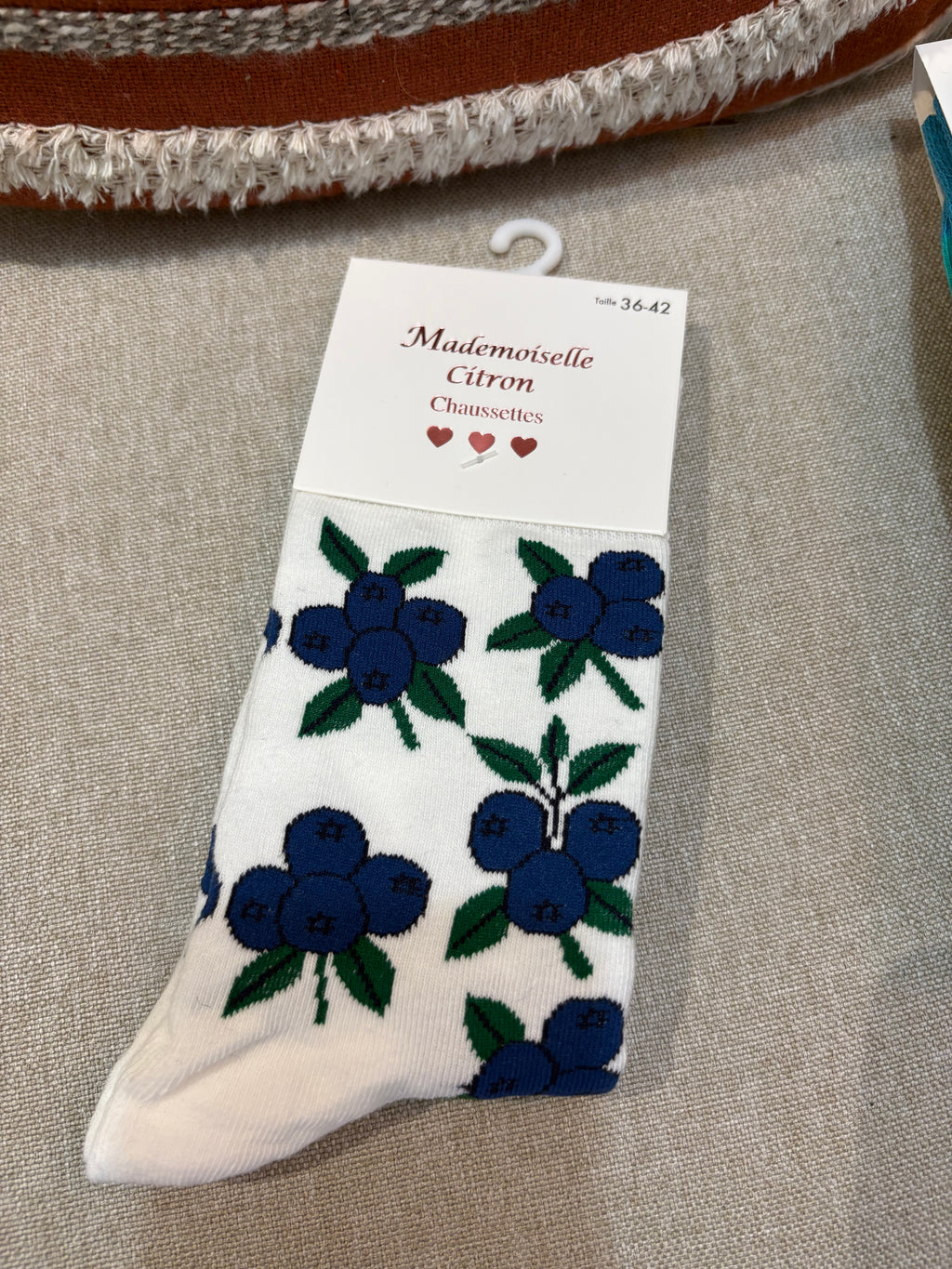 Chaussettes fruits