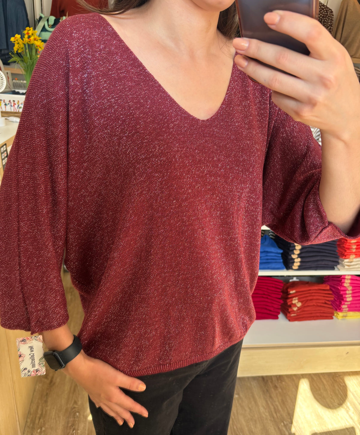 Pull brillant
