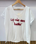T-shirt col V 36-42