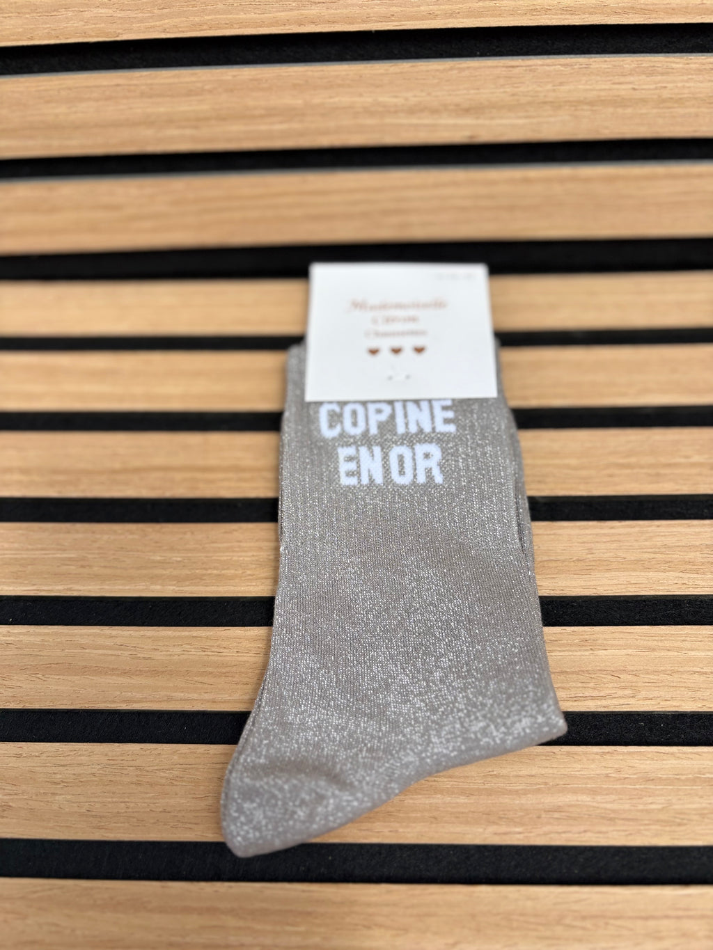 Chaussettes « Copine en or »