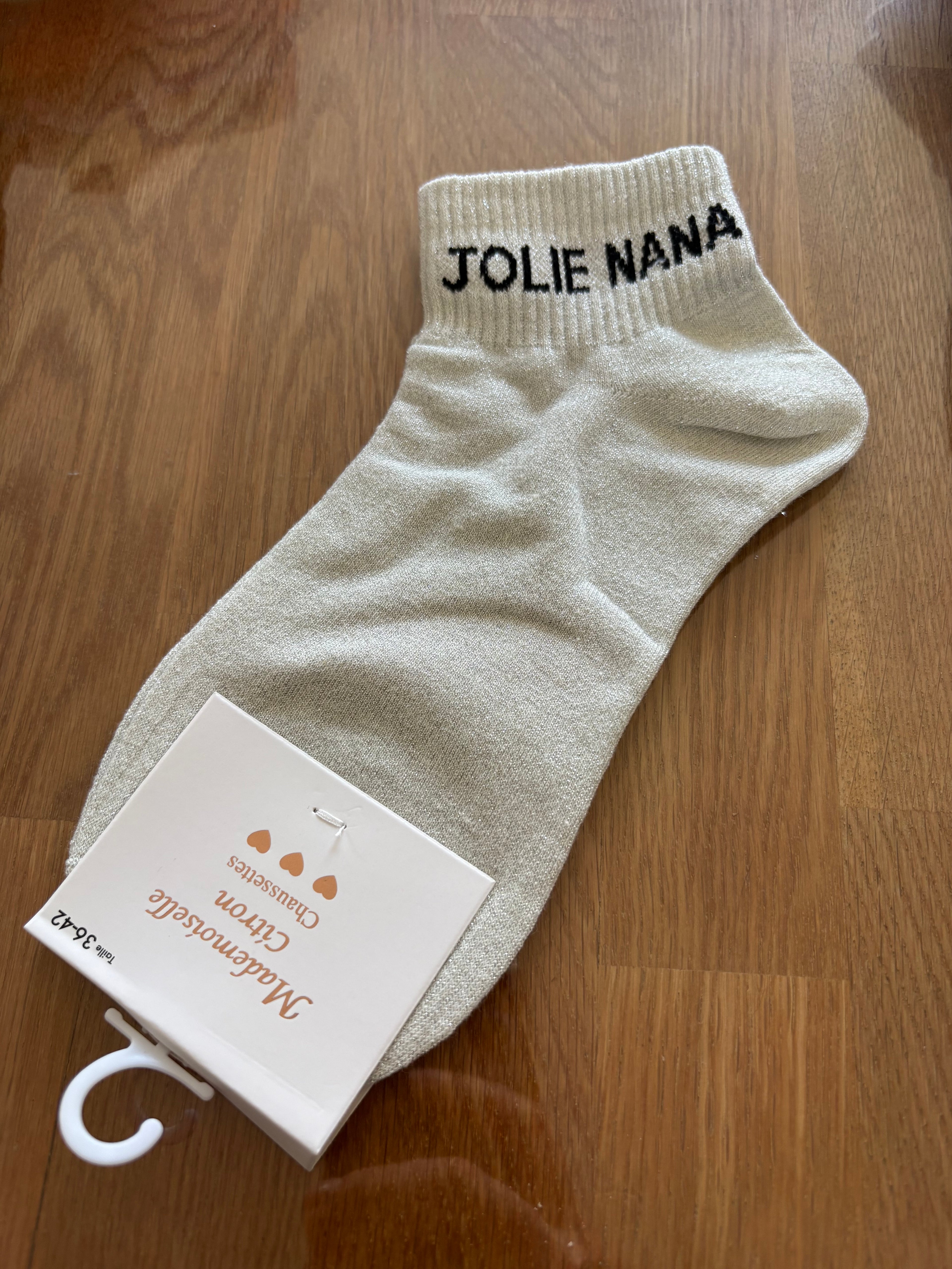 Chaussettes « jolie nana »