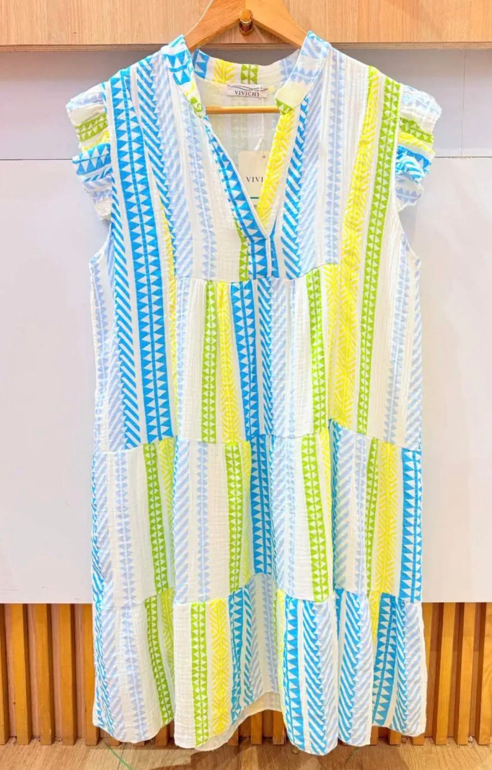 Robe gaze de coton