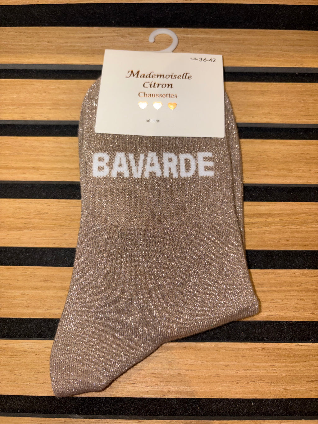Chaussettes « Bavarde »