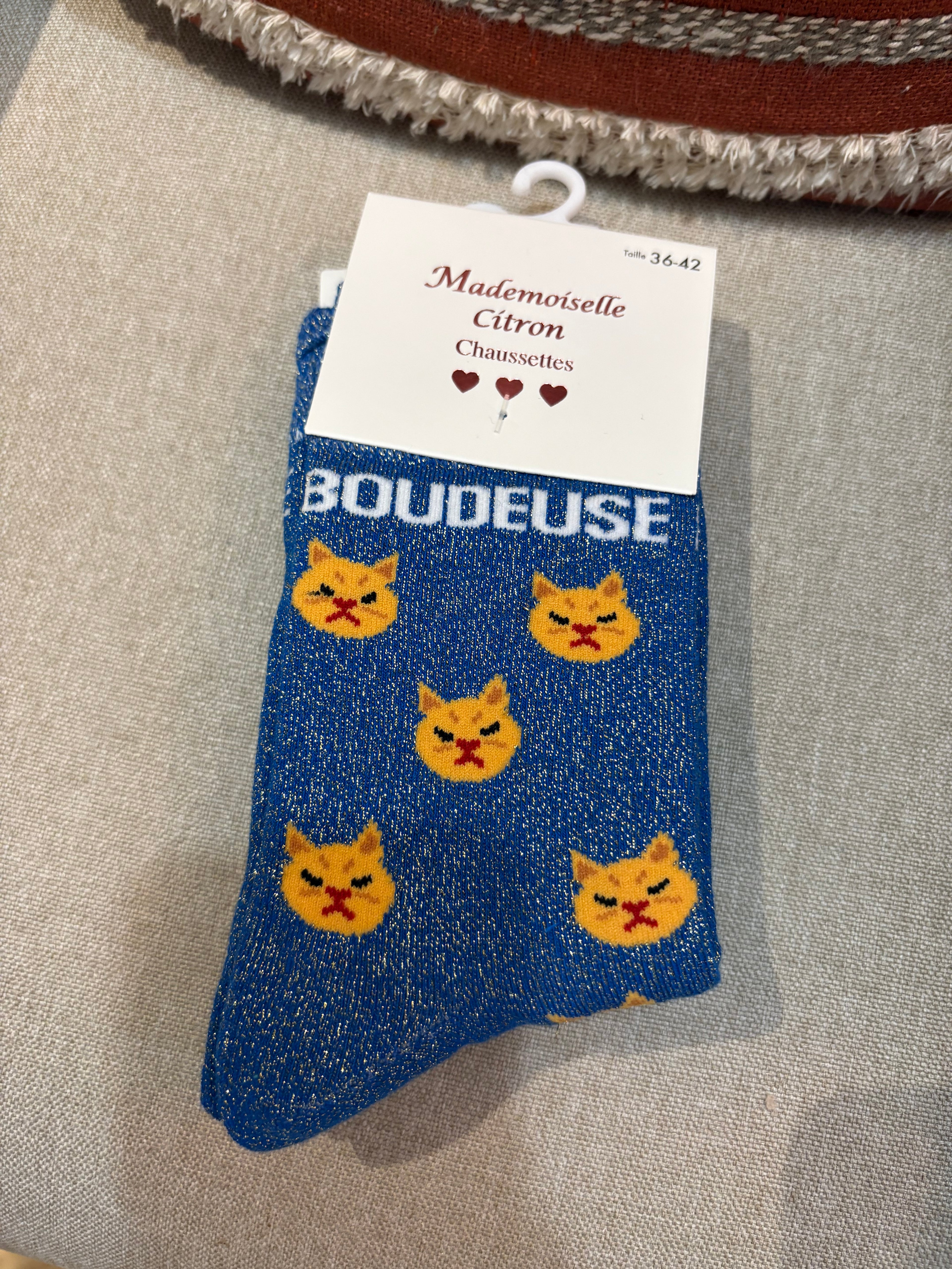 Chaussettes « Boudeuse »