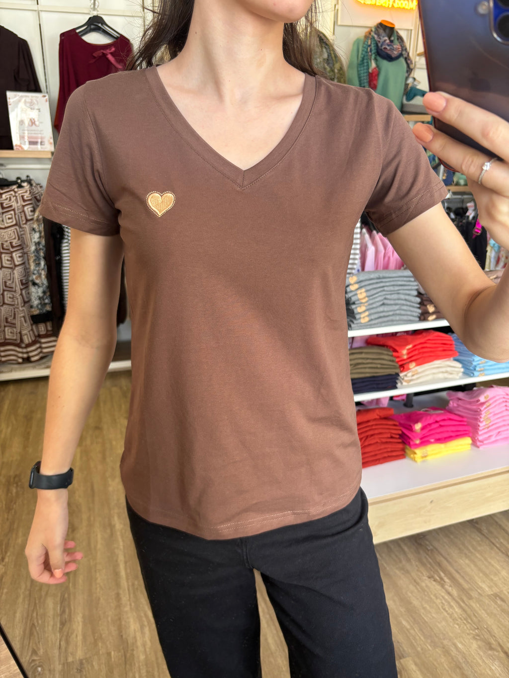 T-shirt cœur