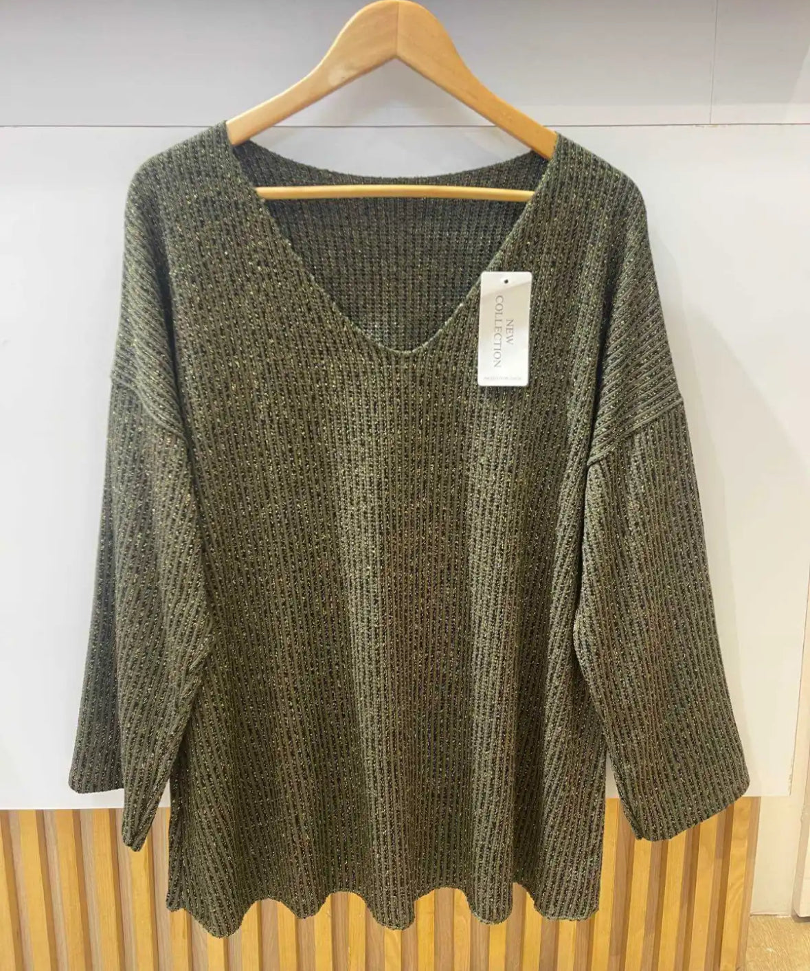 Pull rayures pailletée 40-48