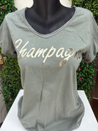 T-shirt Champagne