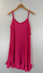 Robe mi-longue plissé