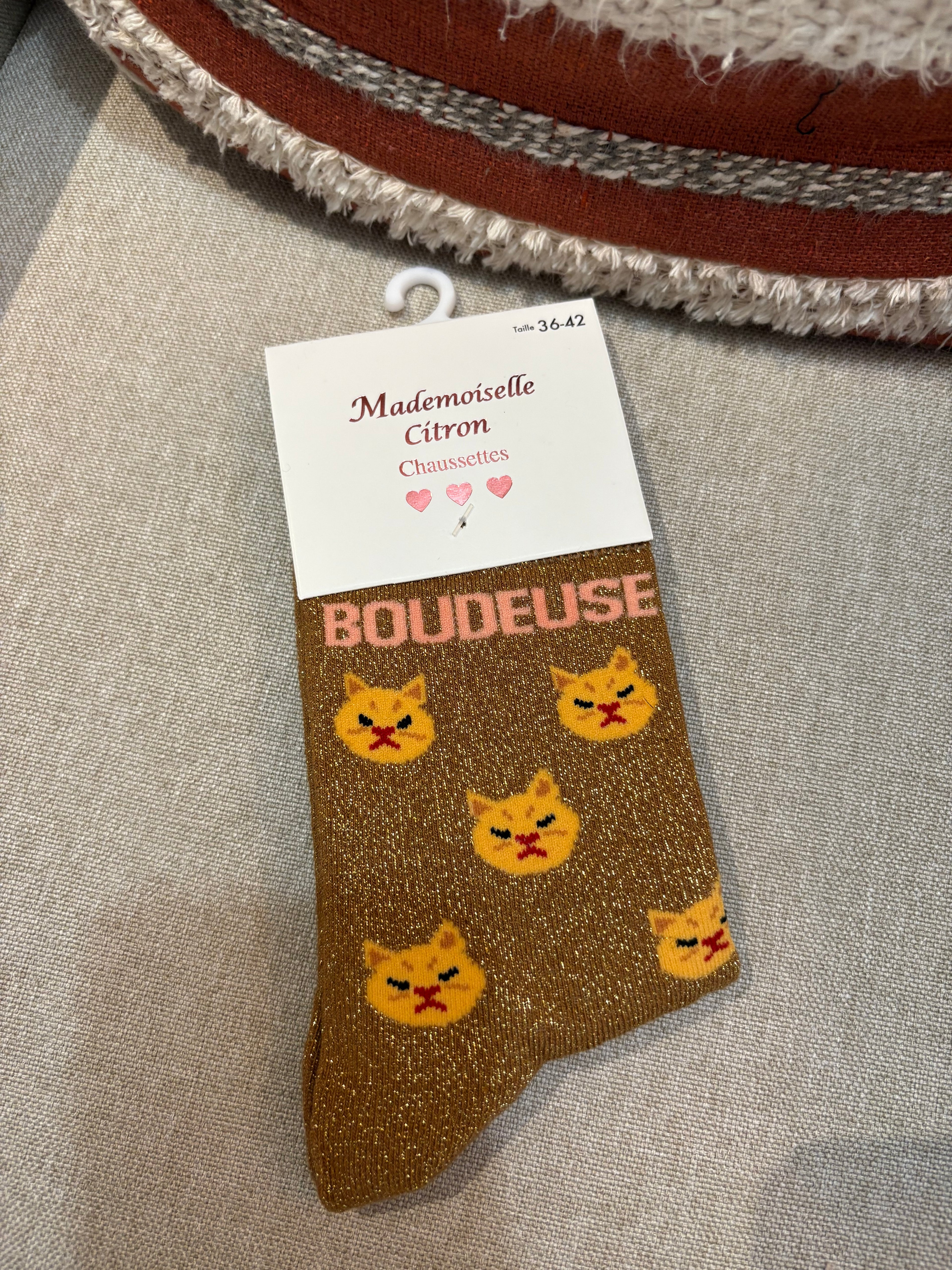 Chaussettes « Boudeuse »