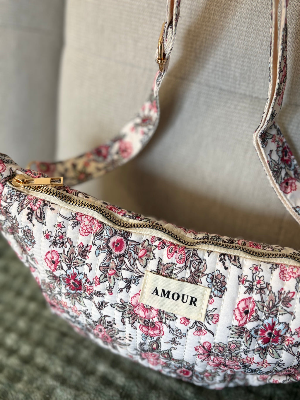 Sac banane floral