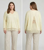 Pull dentelle 44-50