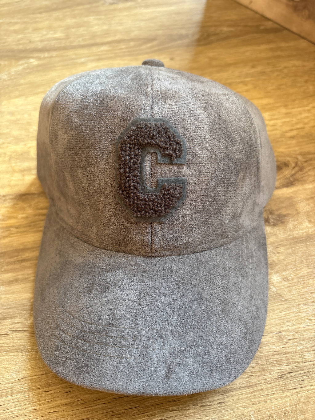 Casquette effet daim