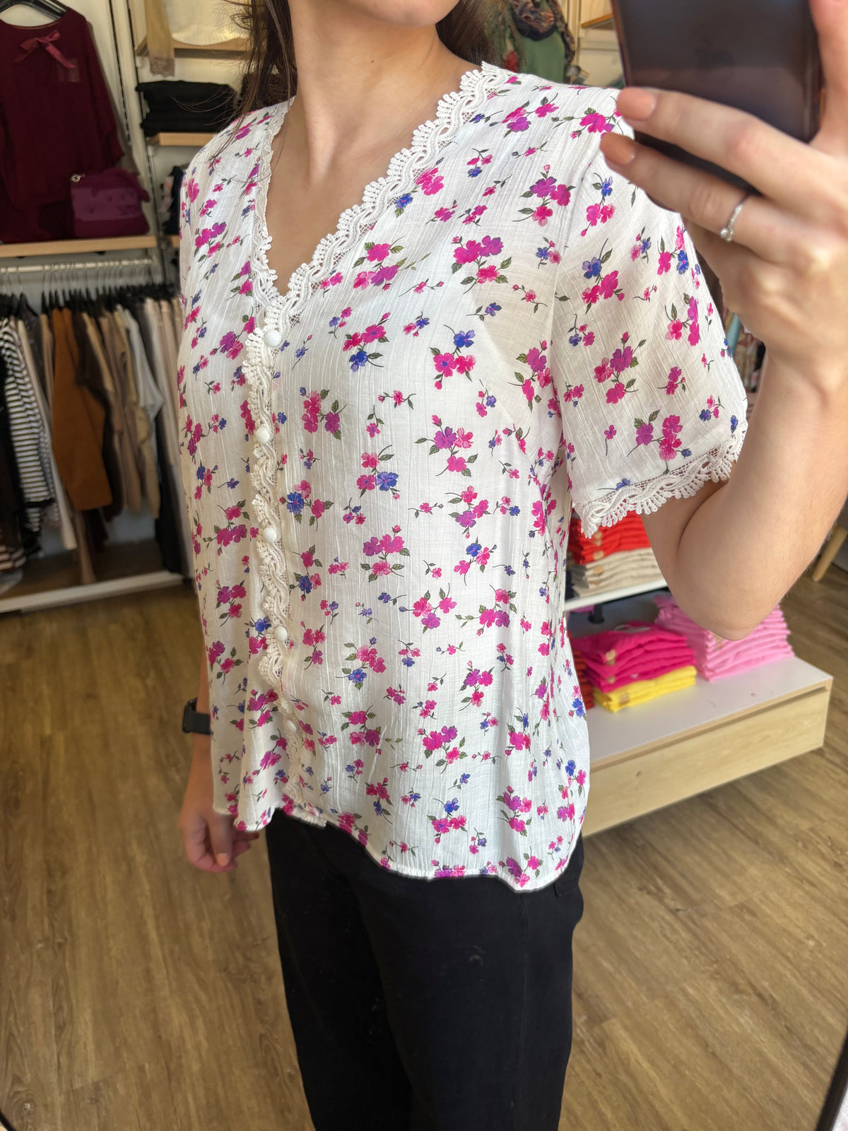 Blouse floral