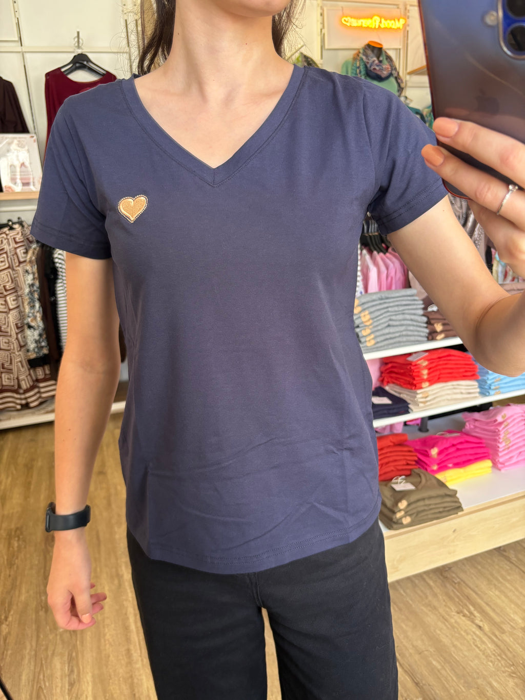 T-shirt cœur