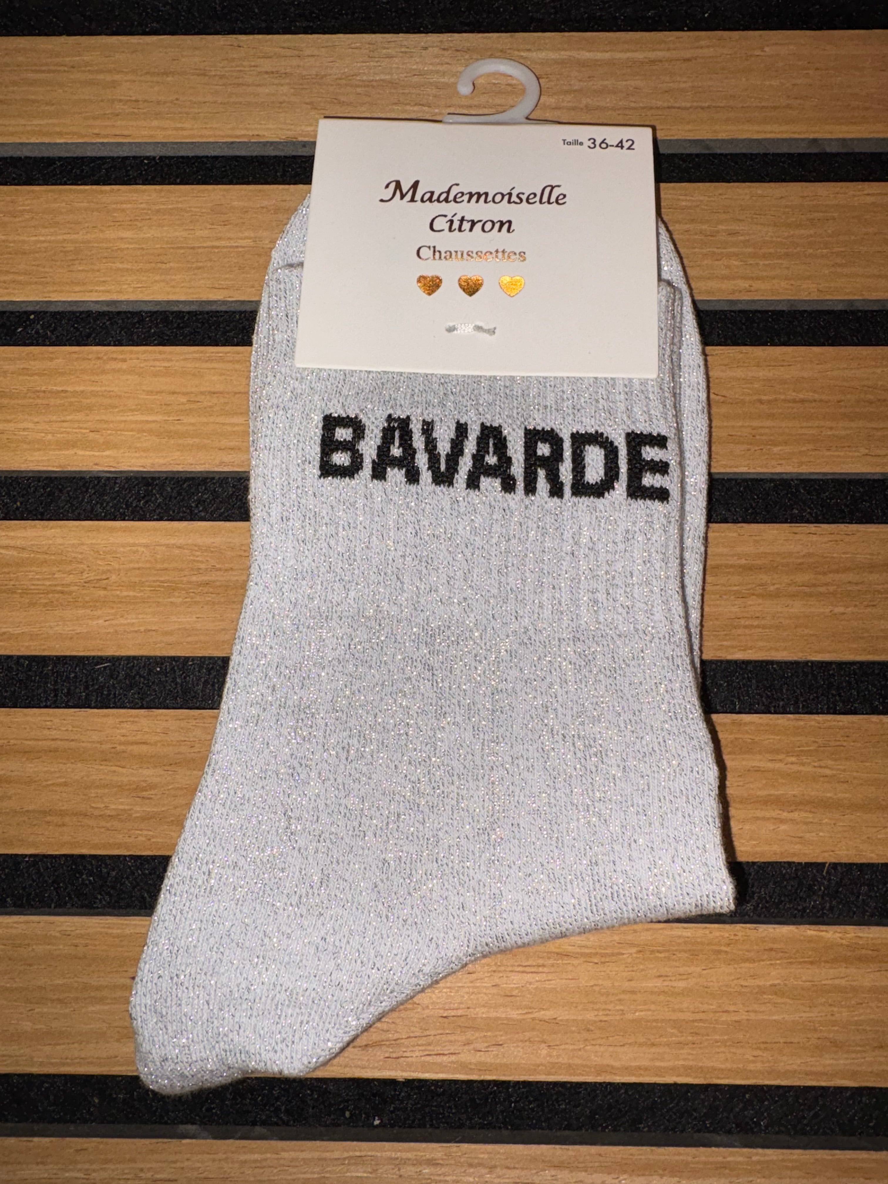 Chaussettes « Bavarde »