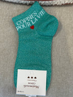 Chaussettes courte « Copines pour la vie »