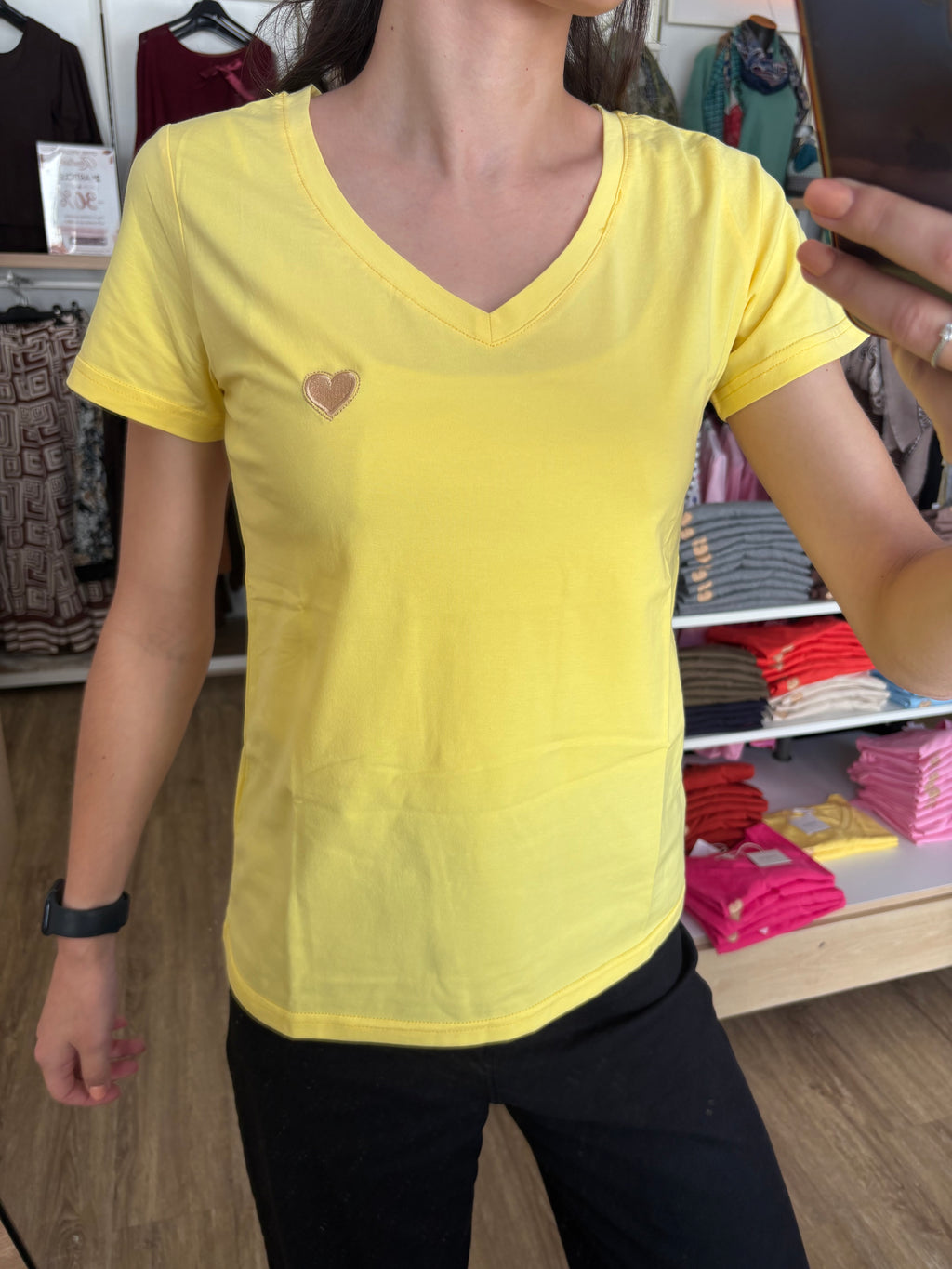 T-shirt cœur
