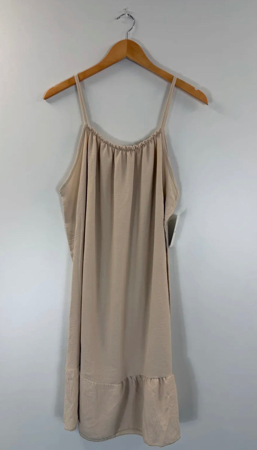 Robe mi-longue fluide