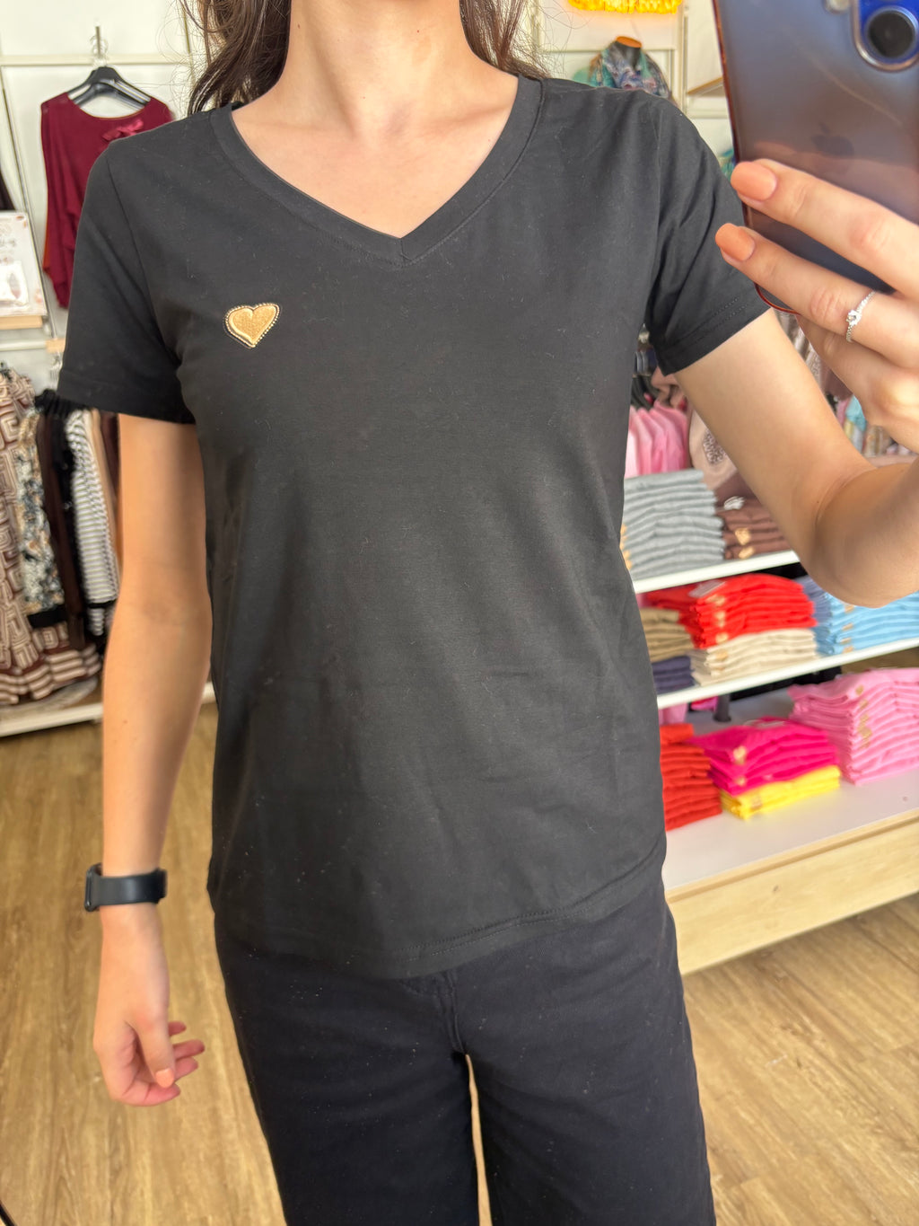 T-shirt cœur