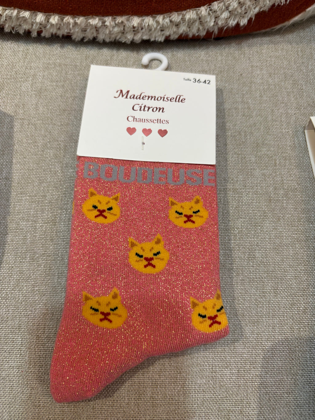 Chaussettes « Boudeuse »