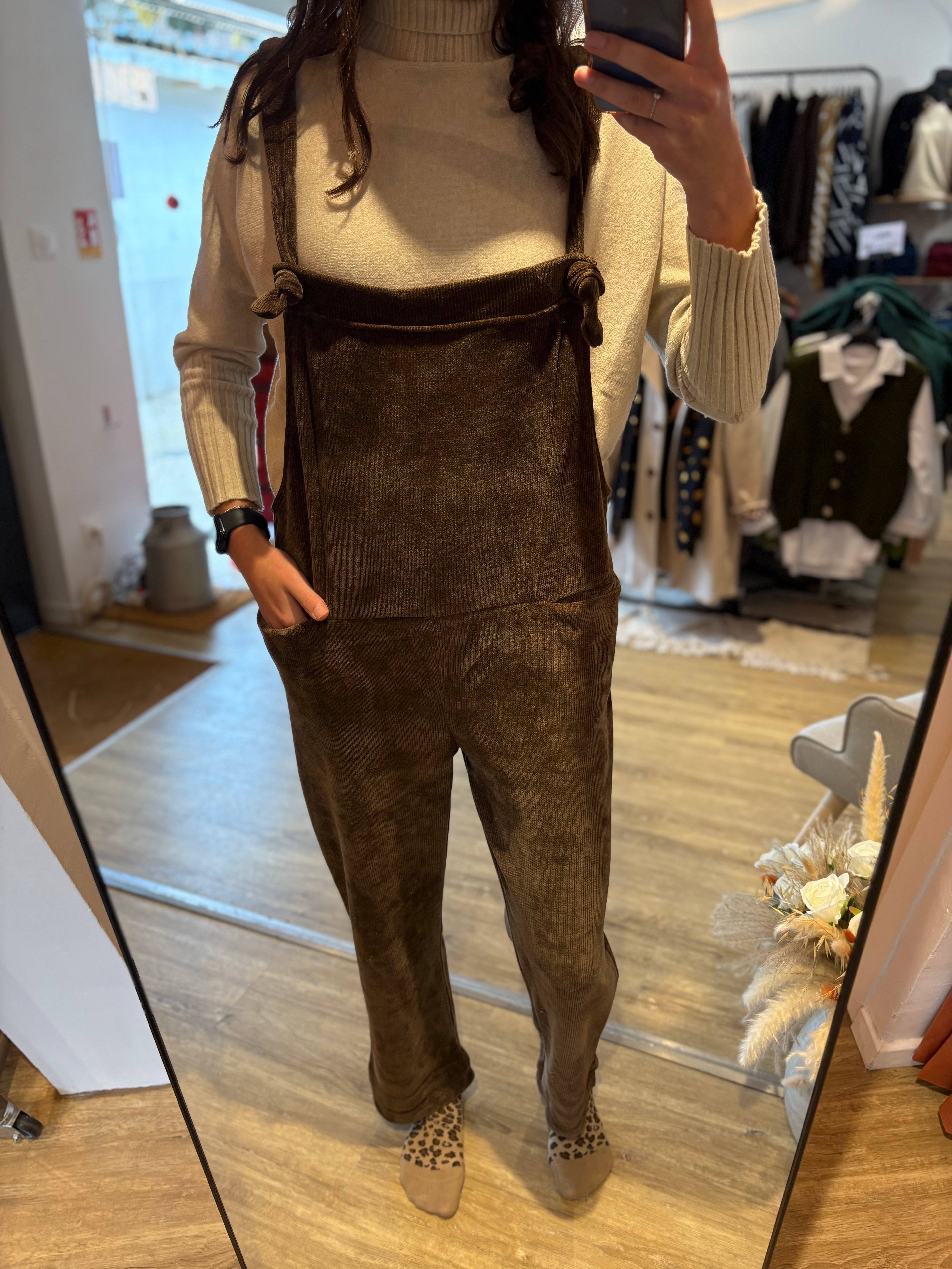 Combinaison velours 38-44