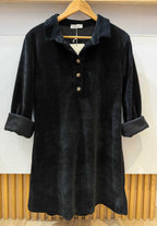 Robe chemise velours 42-48