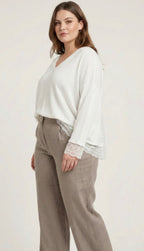 Pull dentelle 44-50