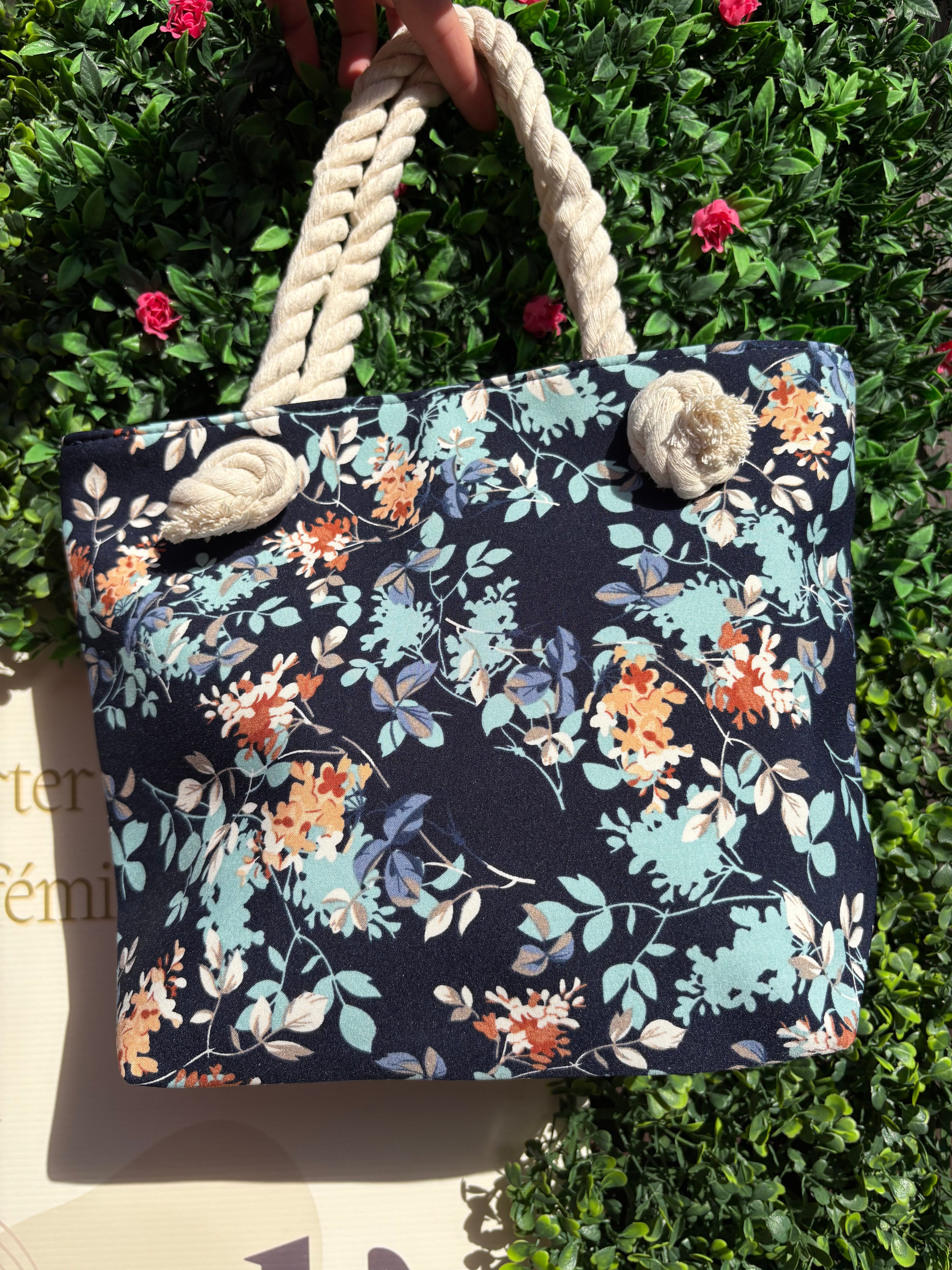 Sac fleuri