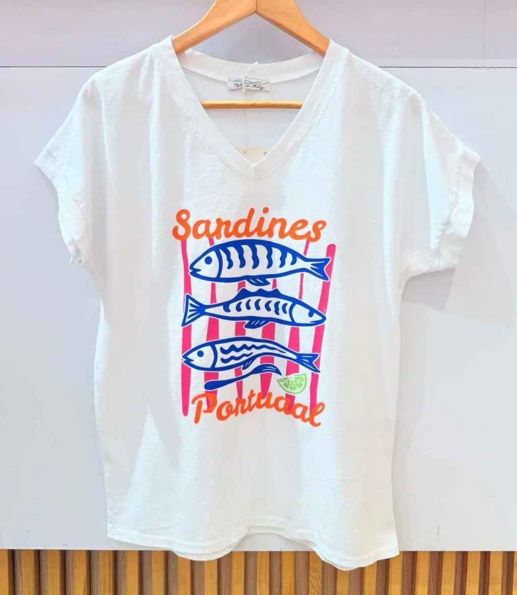 T-shirt sardines