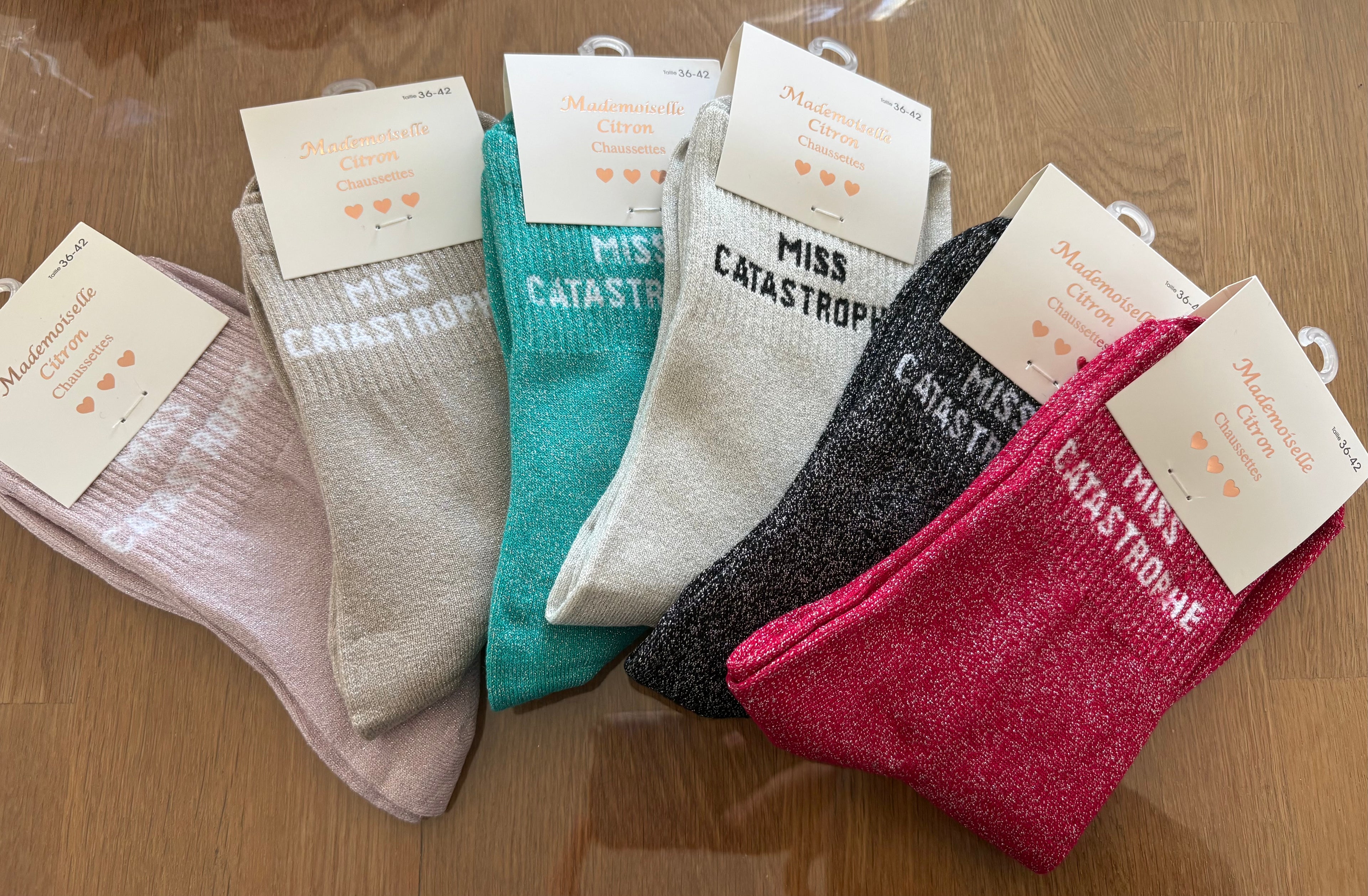 Chaussettes « Miss Catastrophe »