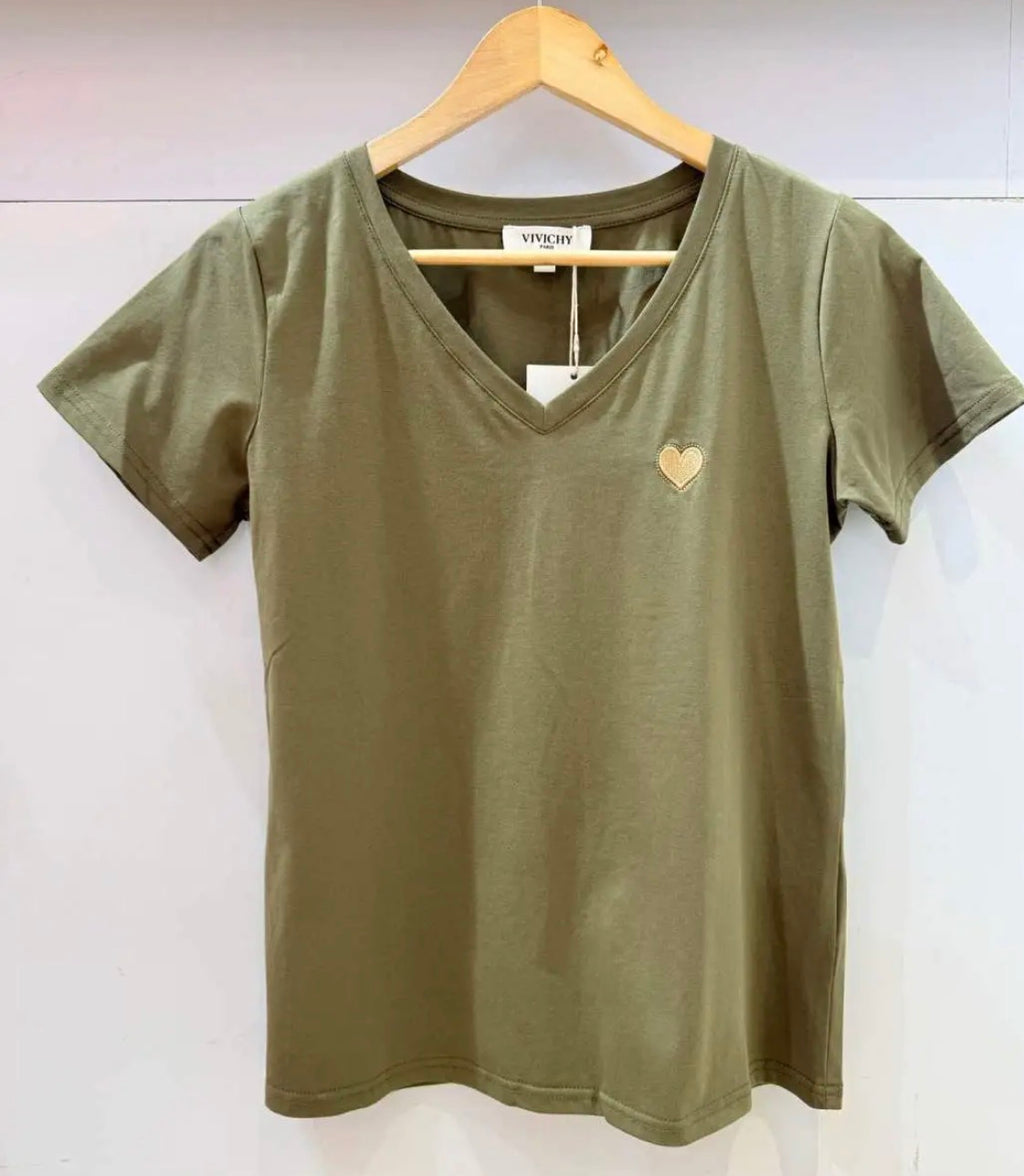 Camiseta con corazón