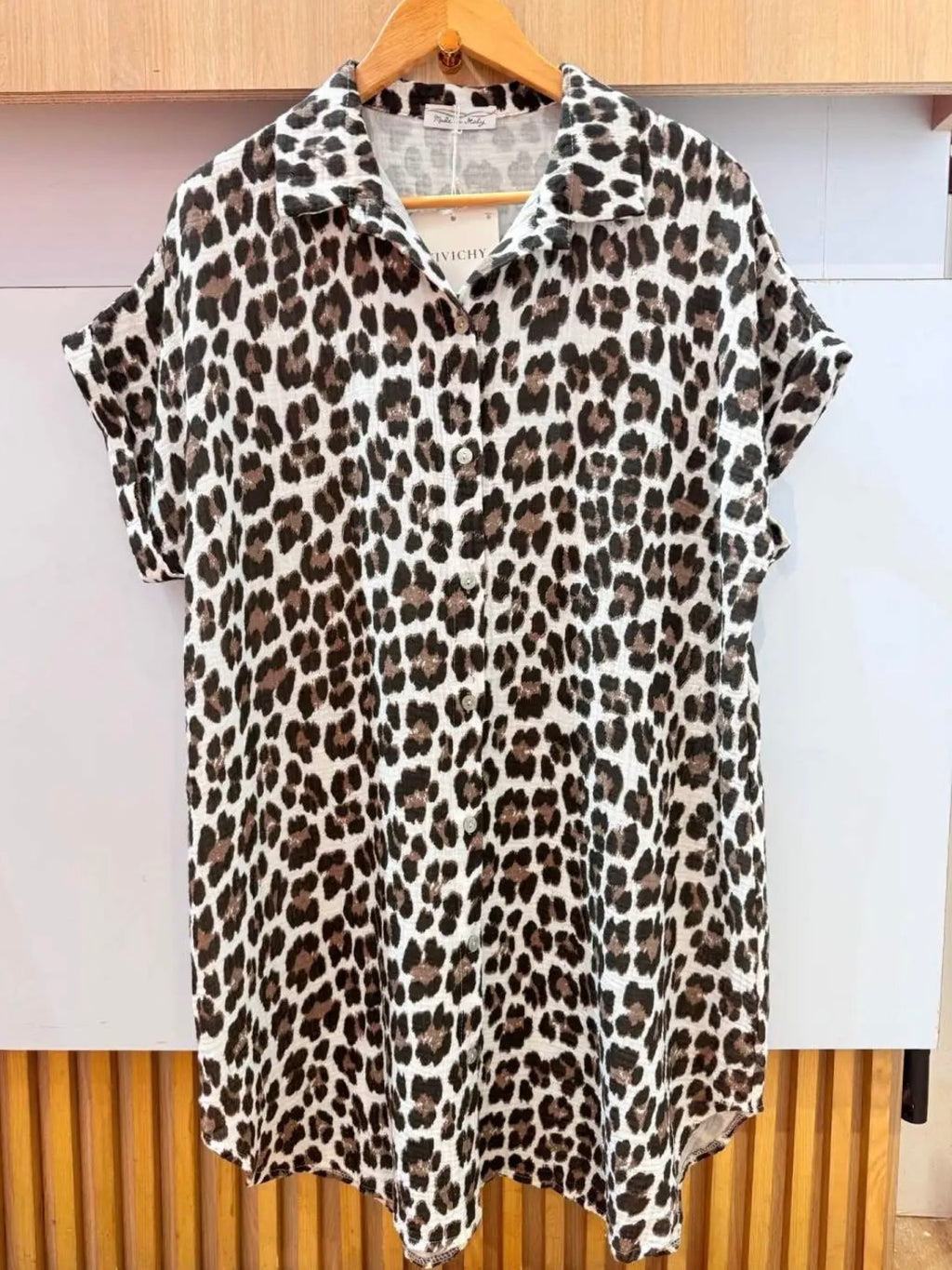 Robe chemise léopard 🐆